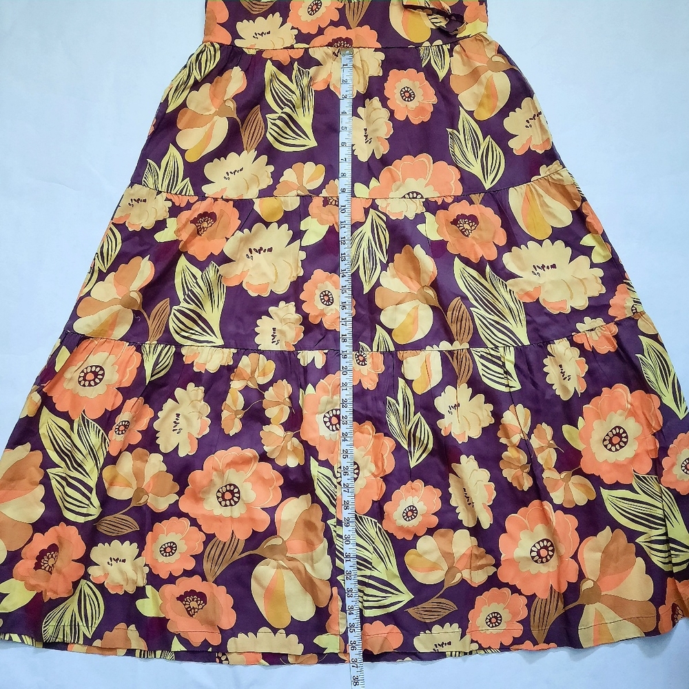 NWOT Lucy & Yak Mable TENCEL™ Lyocell Maxi Dress in Reyna Print - Size 8 / UK 12 - Picture 9 of 16